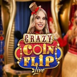 Crazy Coin Flip casino game by Evolution – featured logo at Lanista Casino