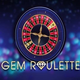 Gem Roulette slot visual from iSoftBet available on lanistaa.ca