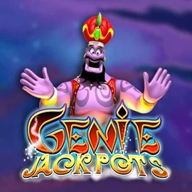 Genie Jackpots logo by Blueprint Gaming at Lanista Casino