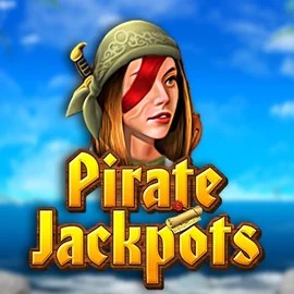 Pirate Jackpots slot visual from Belatra Games available on lanistaa.ca