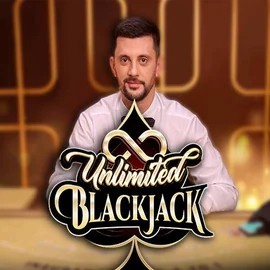 Unlimited Blackjack slot visual from Ezugi available on lanistaa.ca