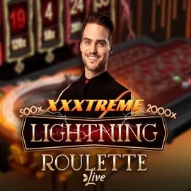 XXXtreme Lightning Roulette slot logo by Evolution at Lanista Casino